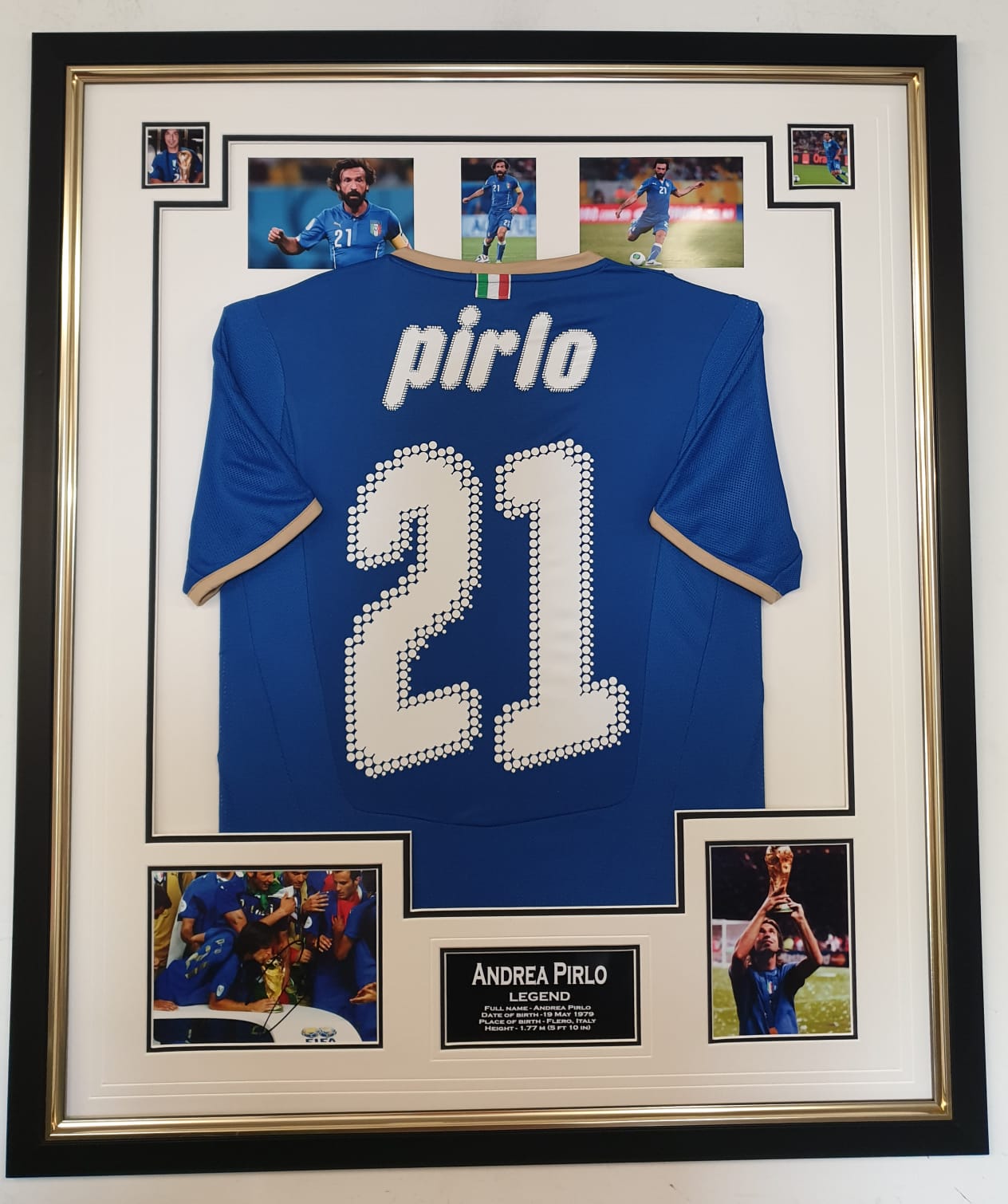 andrea pirlo italy jersey