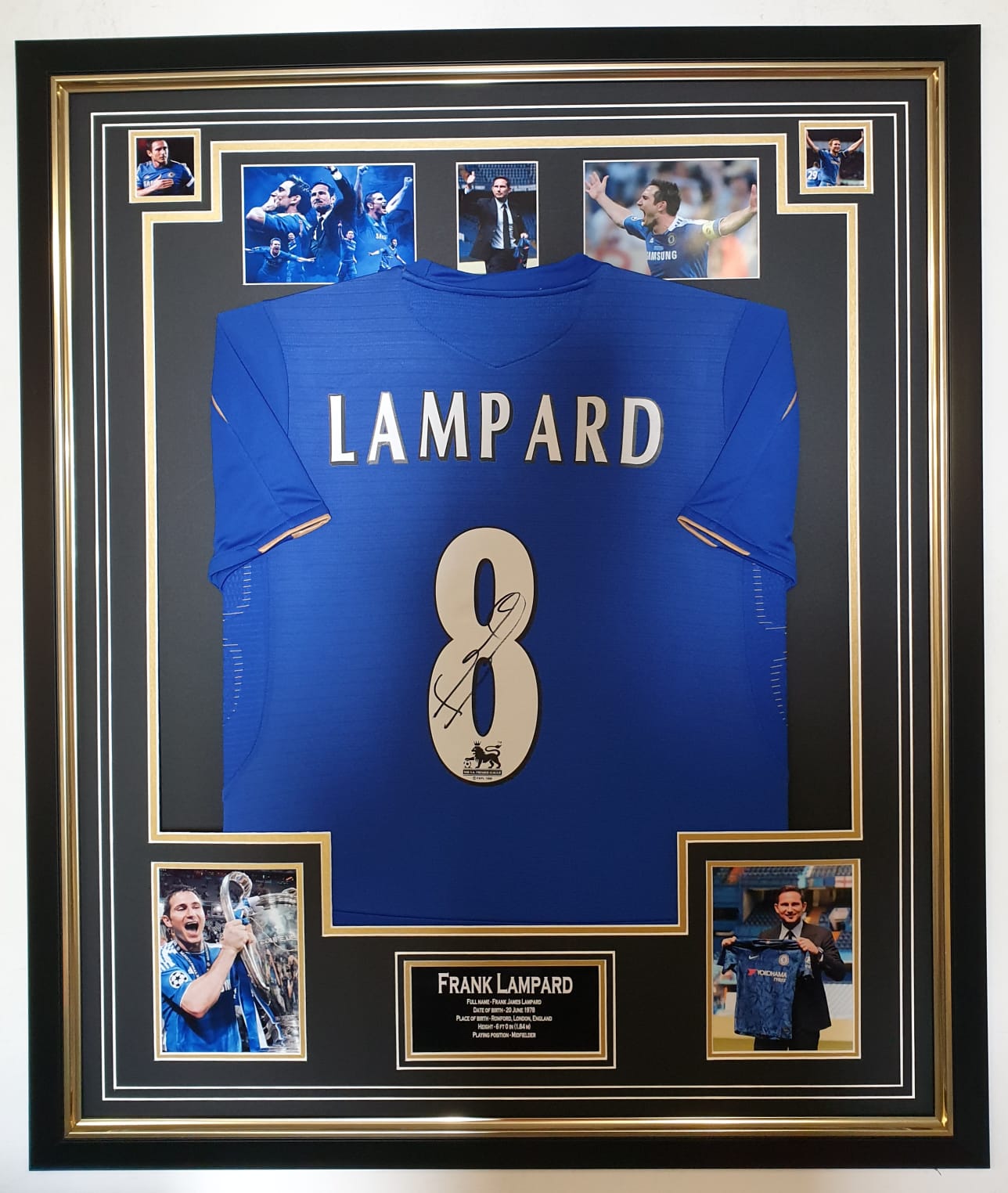 frank lampard signed jersey