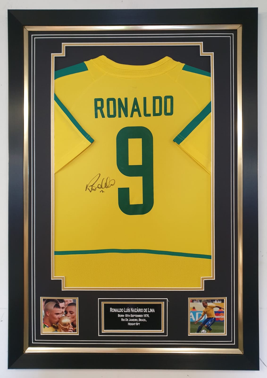 Ronaldo Signed Brazil Shirt Framed Experience Epic ronaldo-signed-brazil-shirt-framed-experience-epic