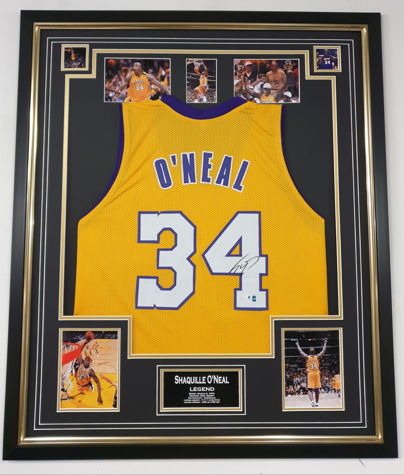 framed basketball jersey