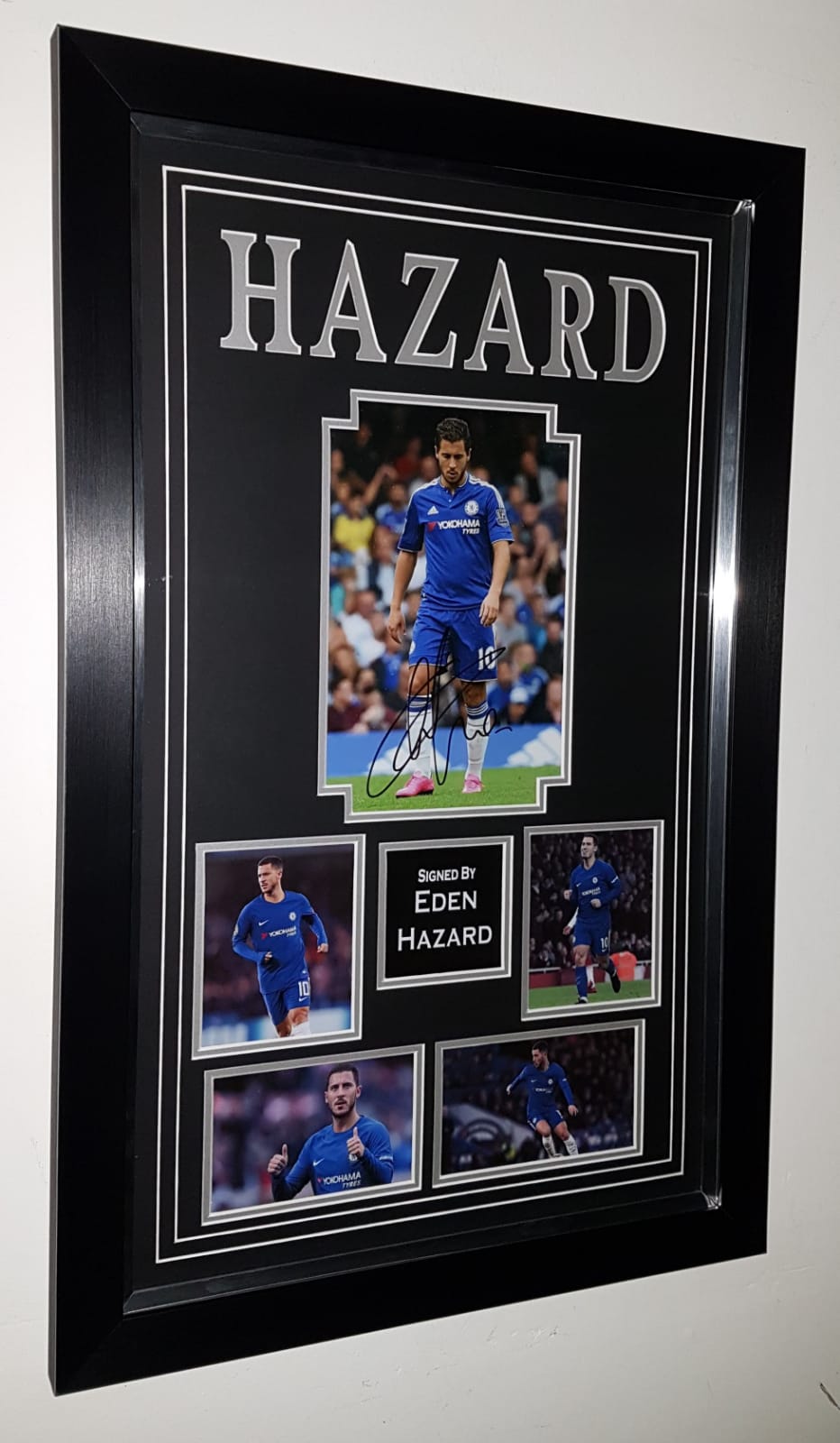 eden hazard signed chelsea shirt