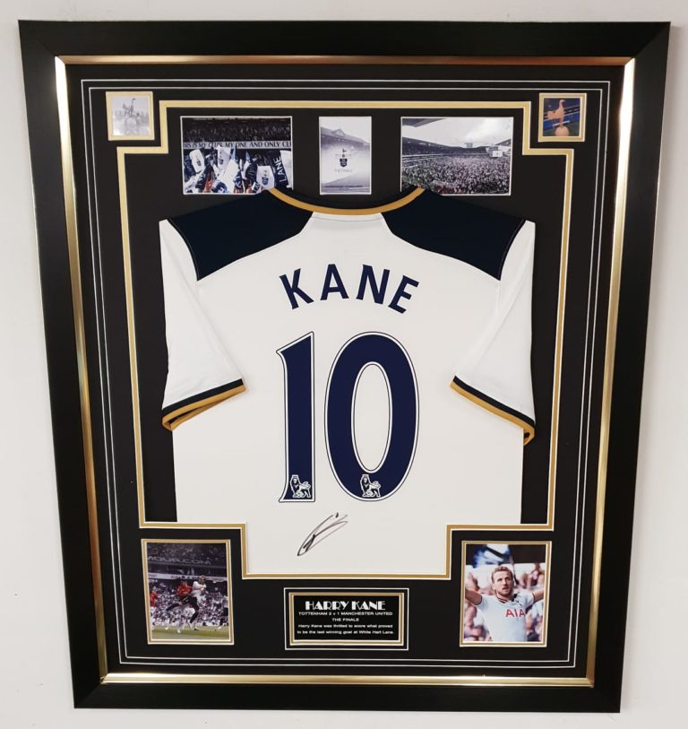 signed spurs shirt framed