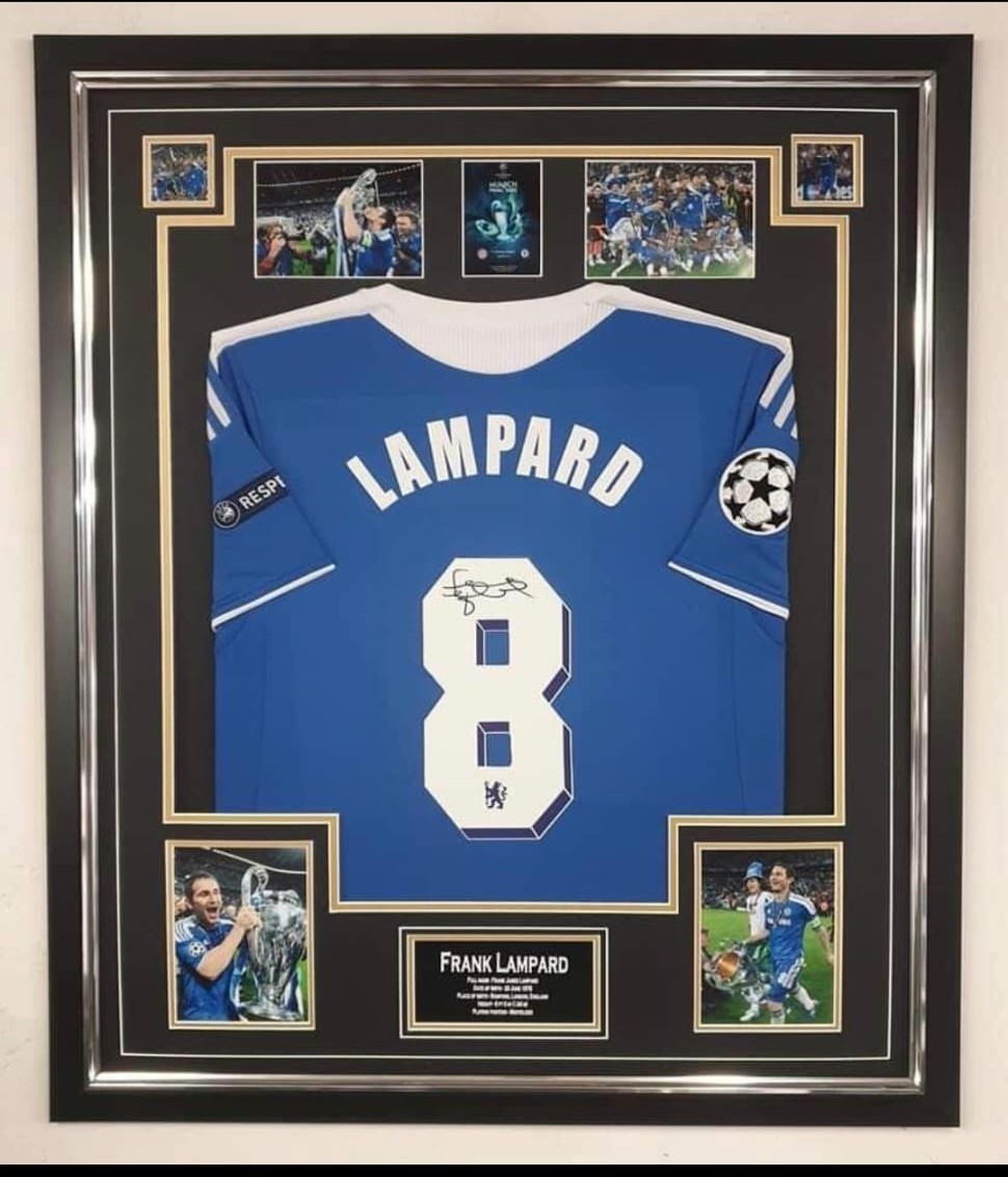 frank lampard signed jersey