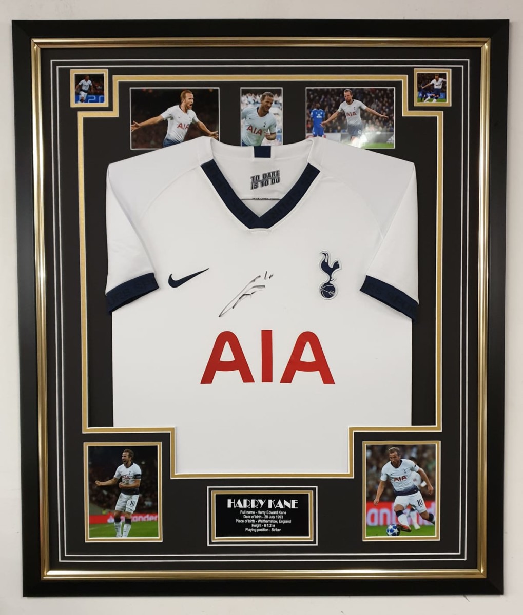 signed spurs shirt framed