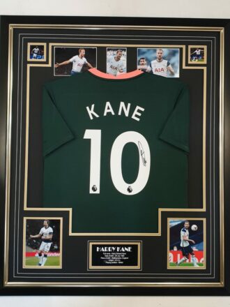 Harry Kane Signed Photo with England Football Shirt Framed – Experience Epic
