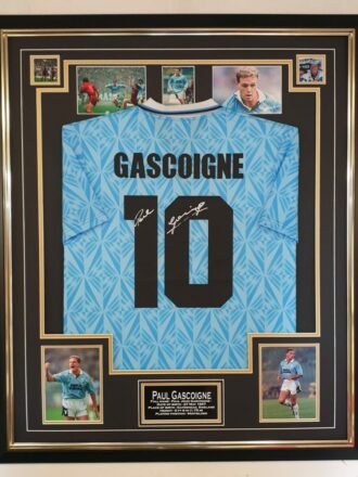 Paul Gascoigne Signed Shirt