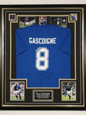 Paul Gascoigne Signed Shirt f