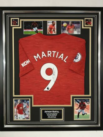 Anthony Martial Signed Manchester United Shirt