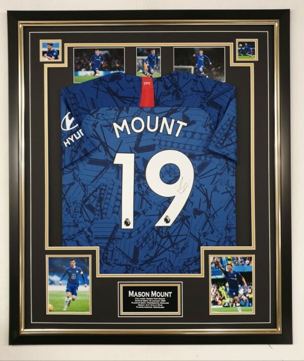 Mason Mount Signed Shirt Chelsea