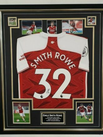 Smith Rowe Signed Arsenal Shirt. No.32